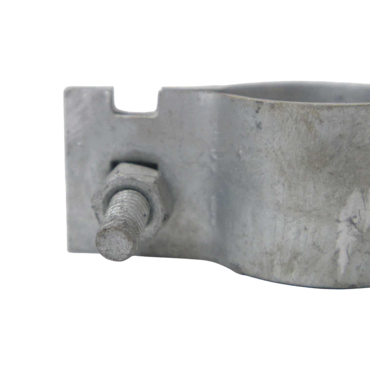Fork Latch Assembly, Lockable with Padlock, 2 3/8" X 1 3/8", Galvanized