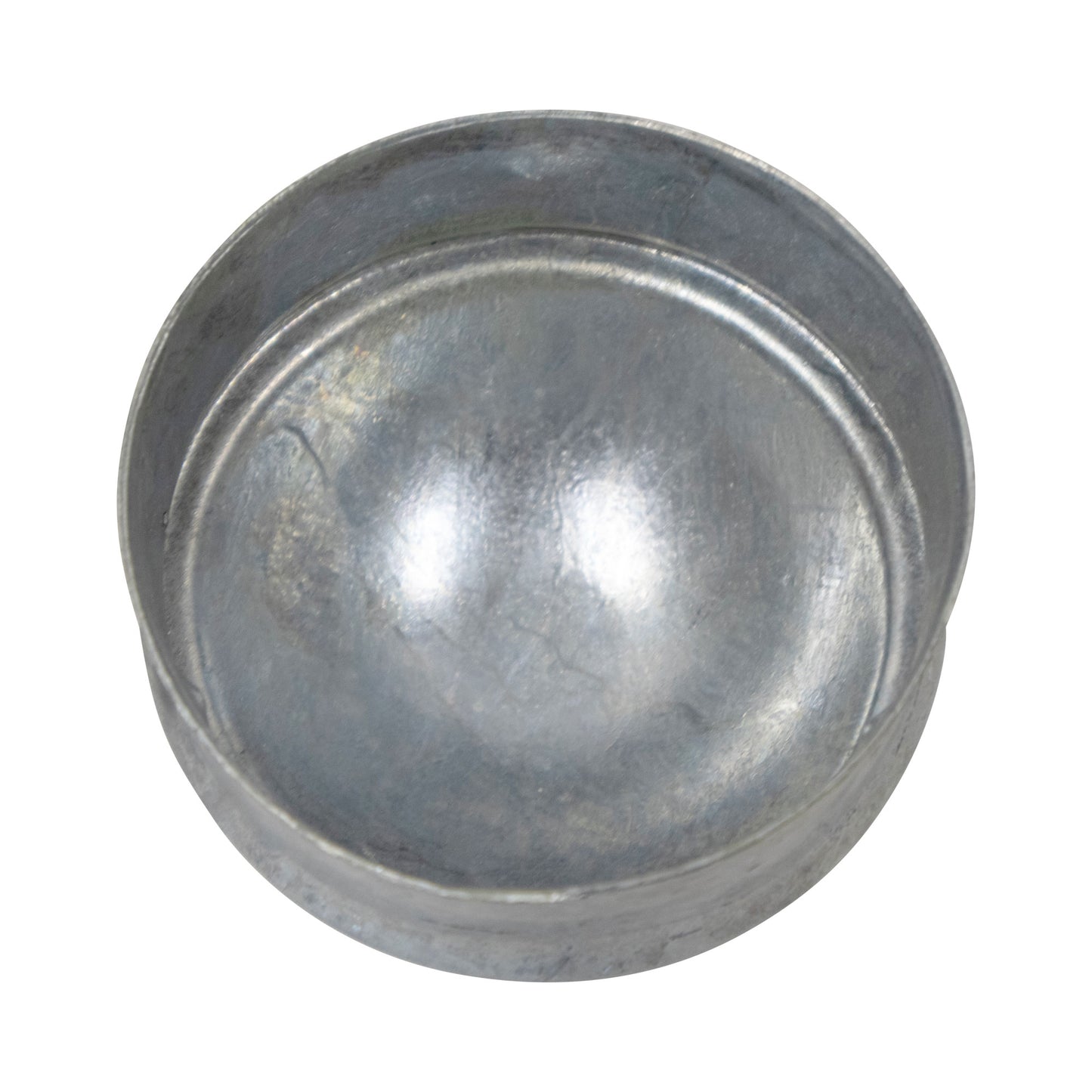 Post/Dome Caps Galvanized 4"
