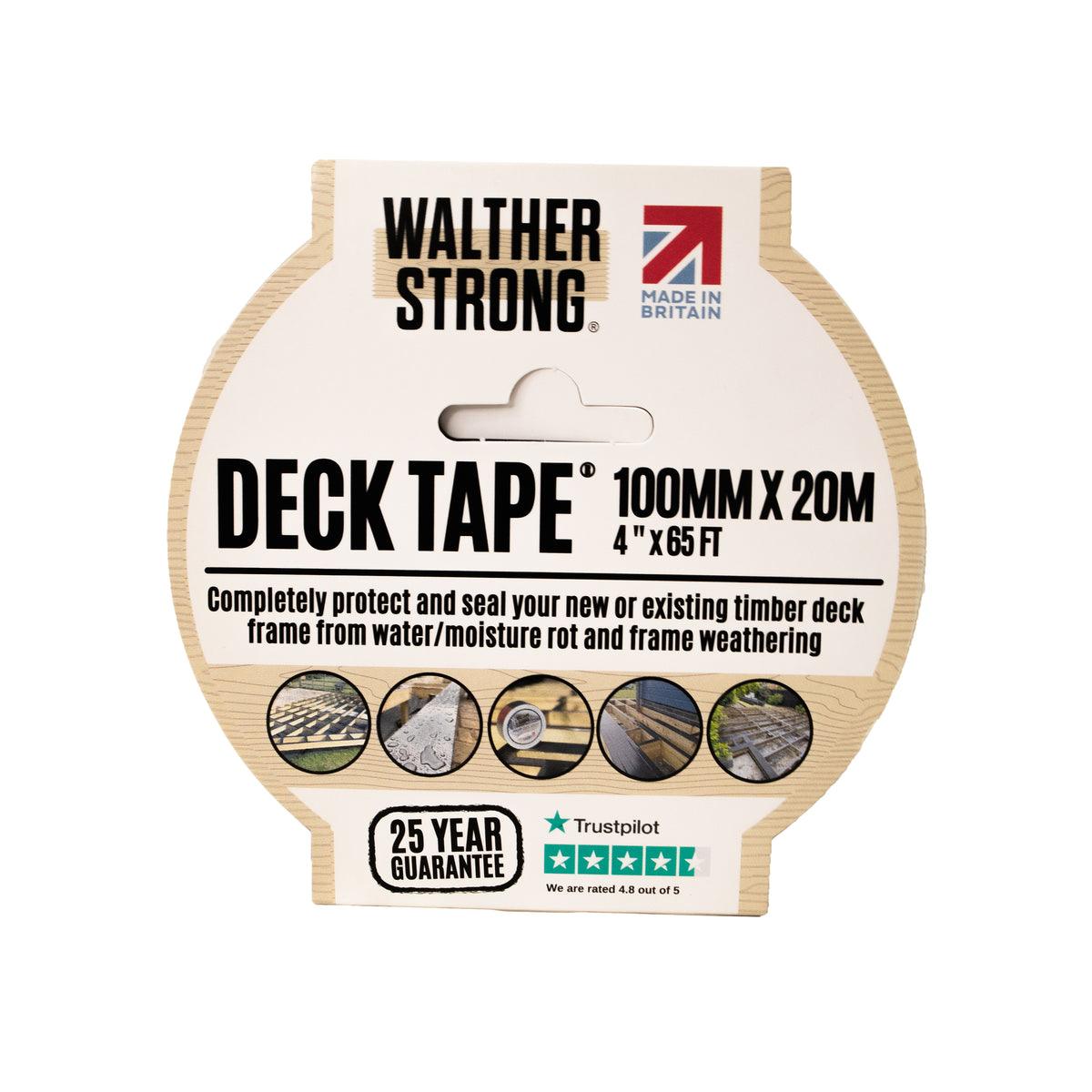 Walther Strong 4in x 65ft Deck Joist Tape
