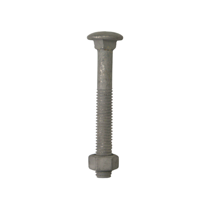 CARRIAGE BOLT WITH NUT 3/8" x 3"
