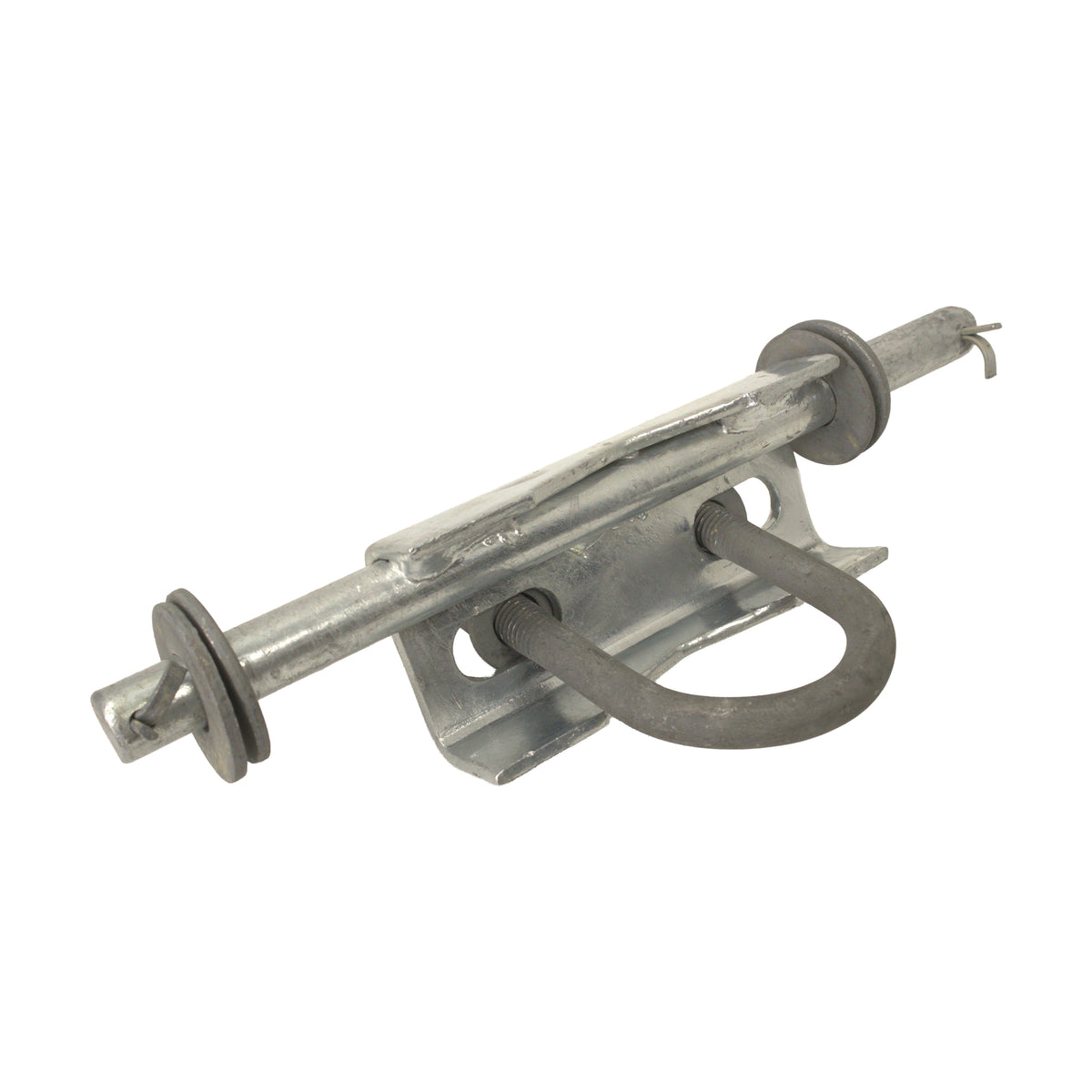 DOUBLE WHEEL CARRIER ASSEMBLY HDG 6" WHEEL 7"Carrier