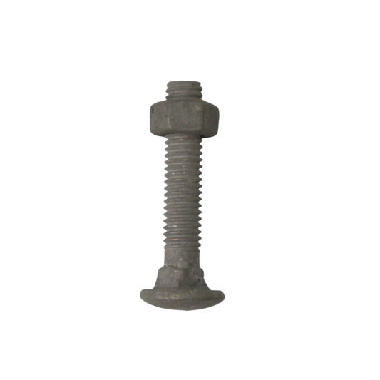 CARRIAGE BOLT WITH NUT 3/8" x 2"