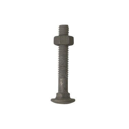 CARRIAGE BOLT WITH NUT 3/8" x 2 1/2"