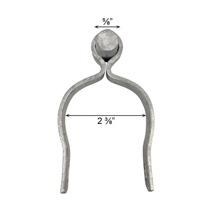 Male Hinge Galvanized 2 3/8" x 5/8"