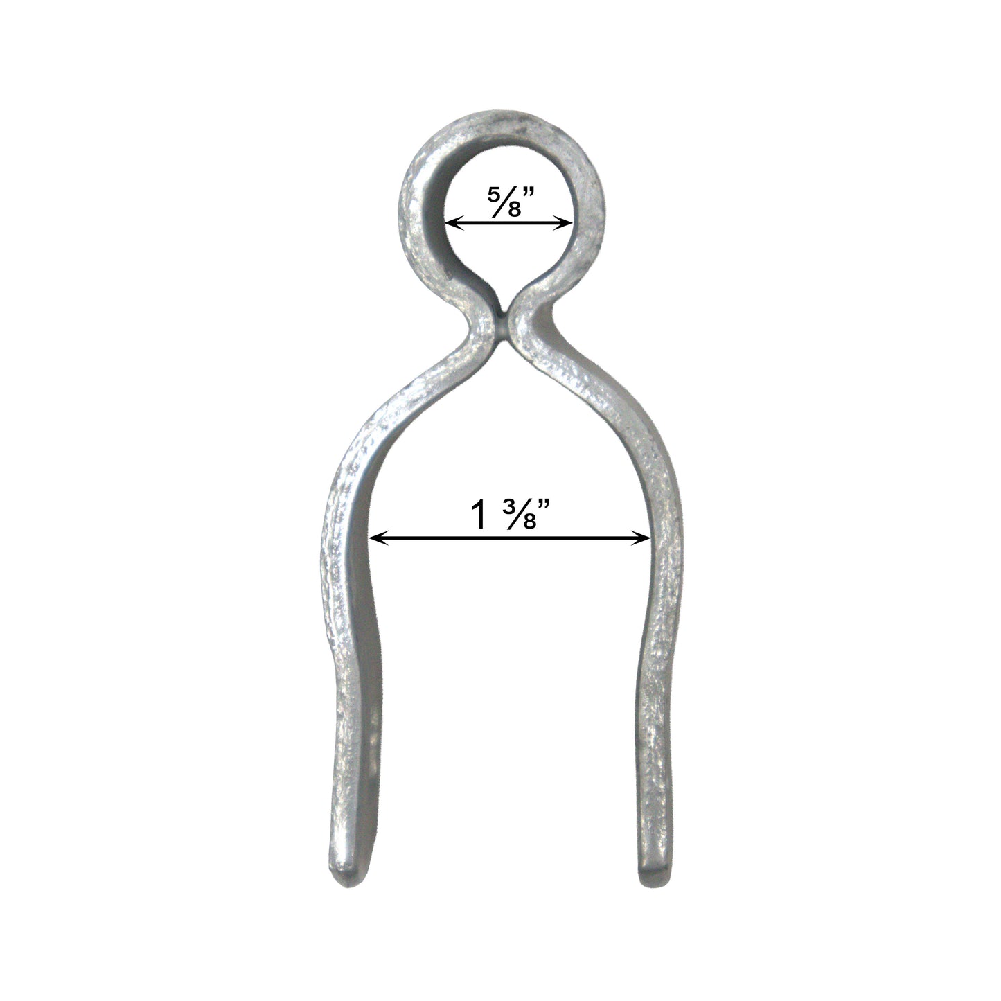 Female Hinge Galvanized 1 3/8" x 5/8"