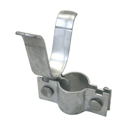 Fork Latch Assembly, Lockable with Padlock, 1 7/8" X 1 3/8", Galvanized