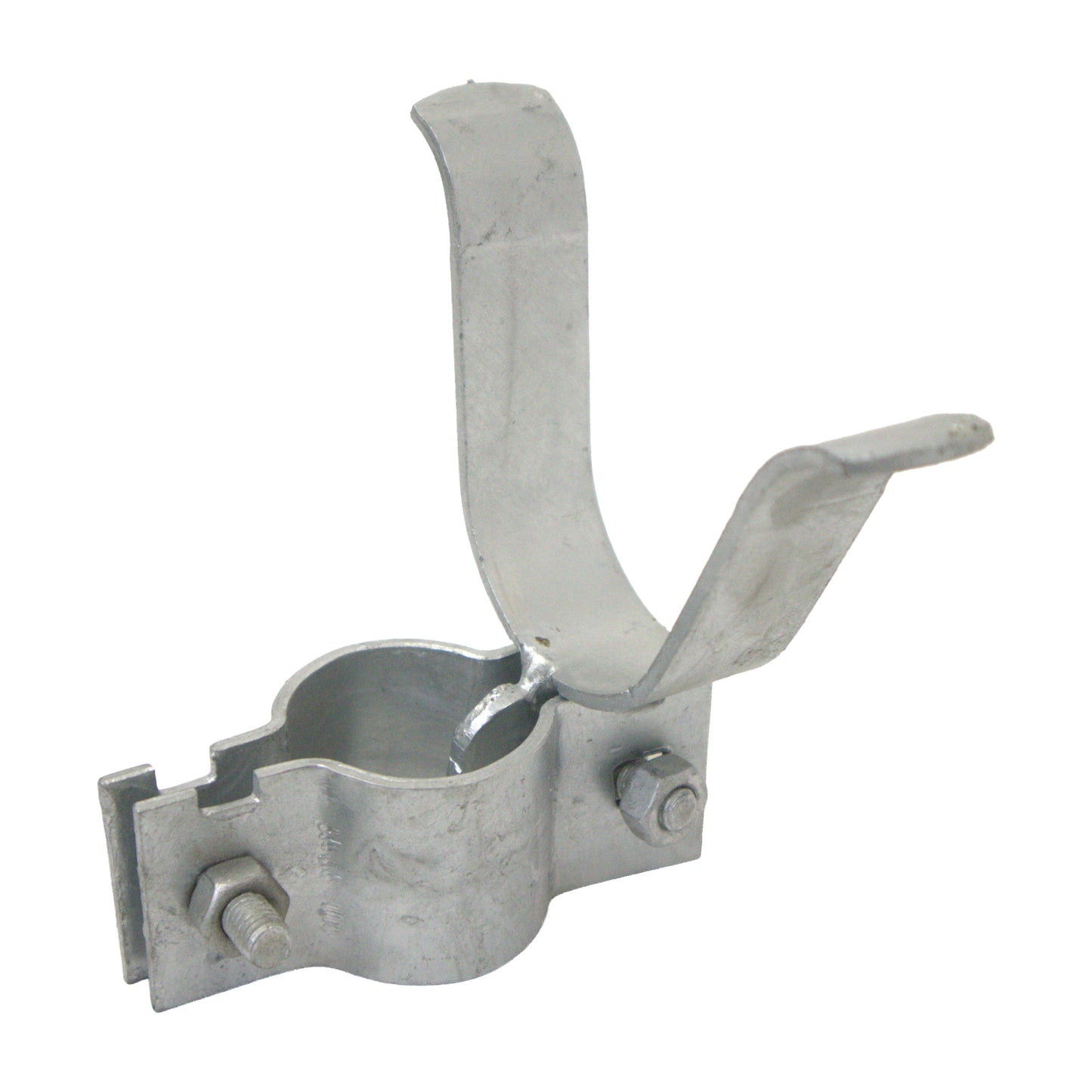 Fork Latch Assembly, Lockable with Padlock, 1 7/8" X 1 3/8", Galvanized