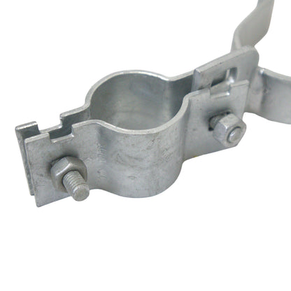 Fork Latch Assembly, Lockable with Padlock, 1 7/8" X 1 3/8", Galvanized