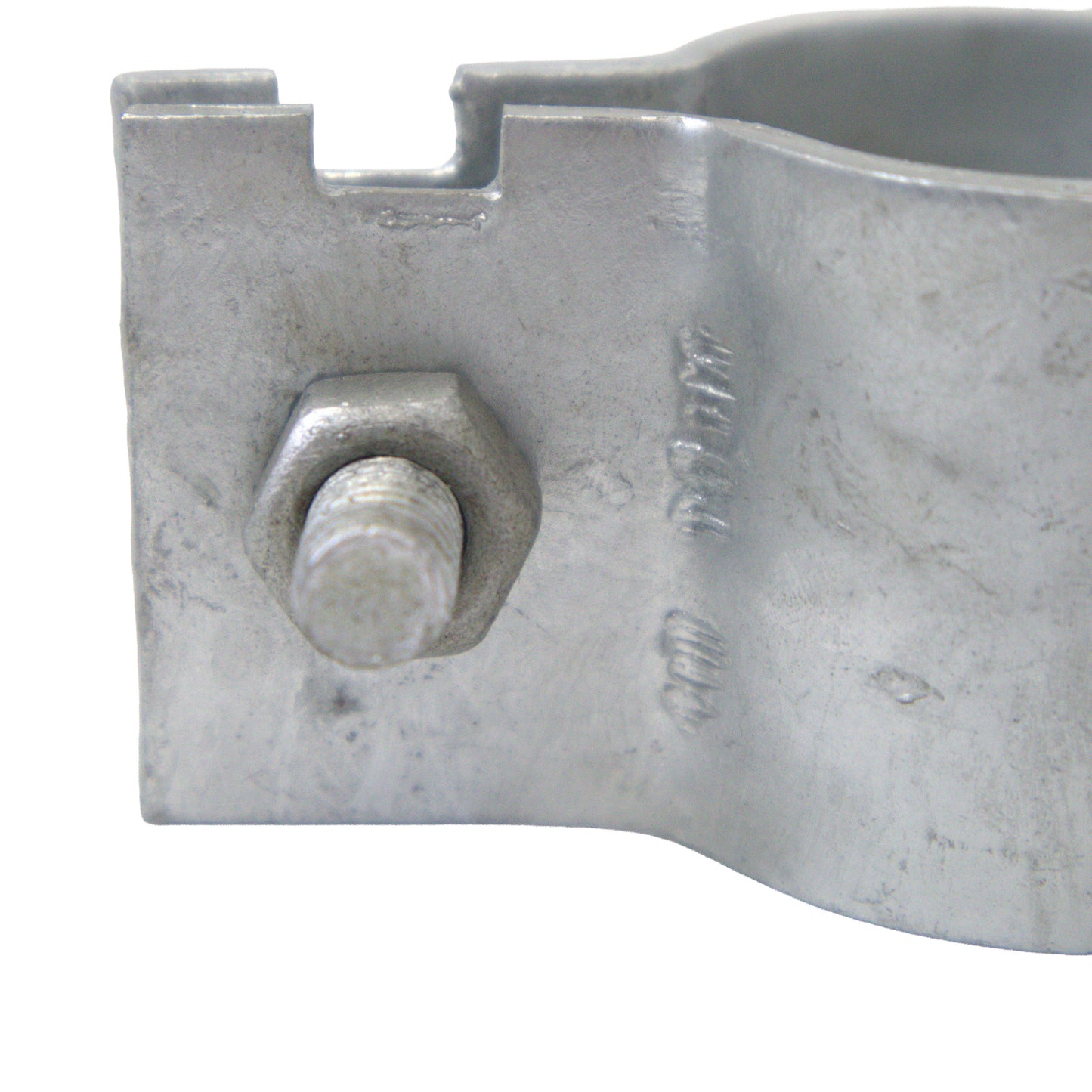 Fork Latch Assembly, Lockable with Padlock, 1 7/8" X 1 3/8", Galvanized