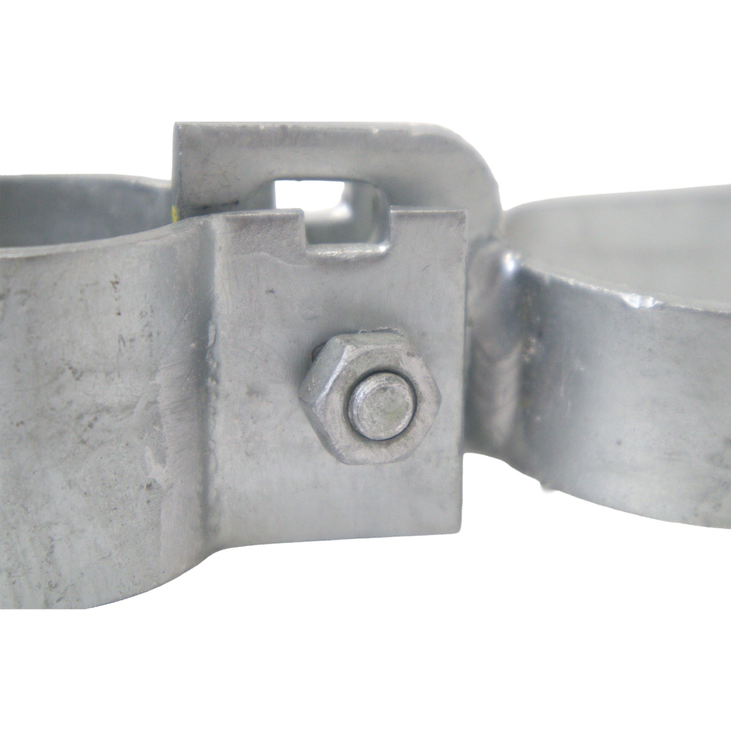 Fork Latch Assembly, Lockable with Padlock, 1 7/8" X 1 3/8", Galvanized