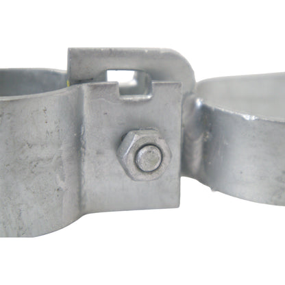 Fork Latch Assembly, Lockable with Padlock, 1 7/8" X 1 3/8", Galvanized