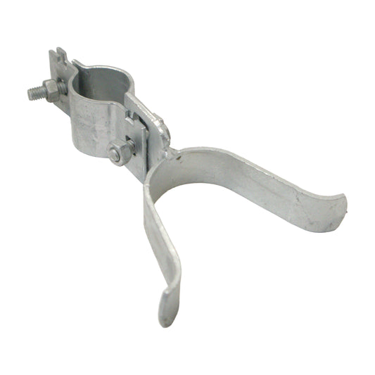 Fork Latch Assembly, Lockable with Padlock, 1 7/8" X 1 3/8", Galvanized