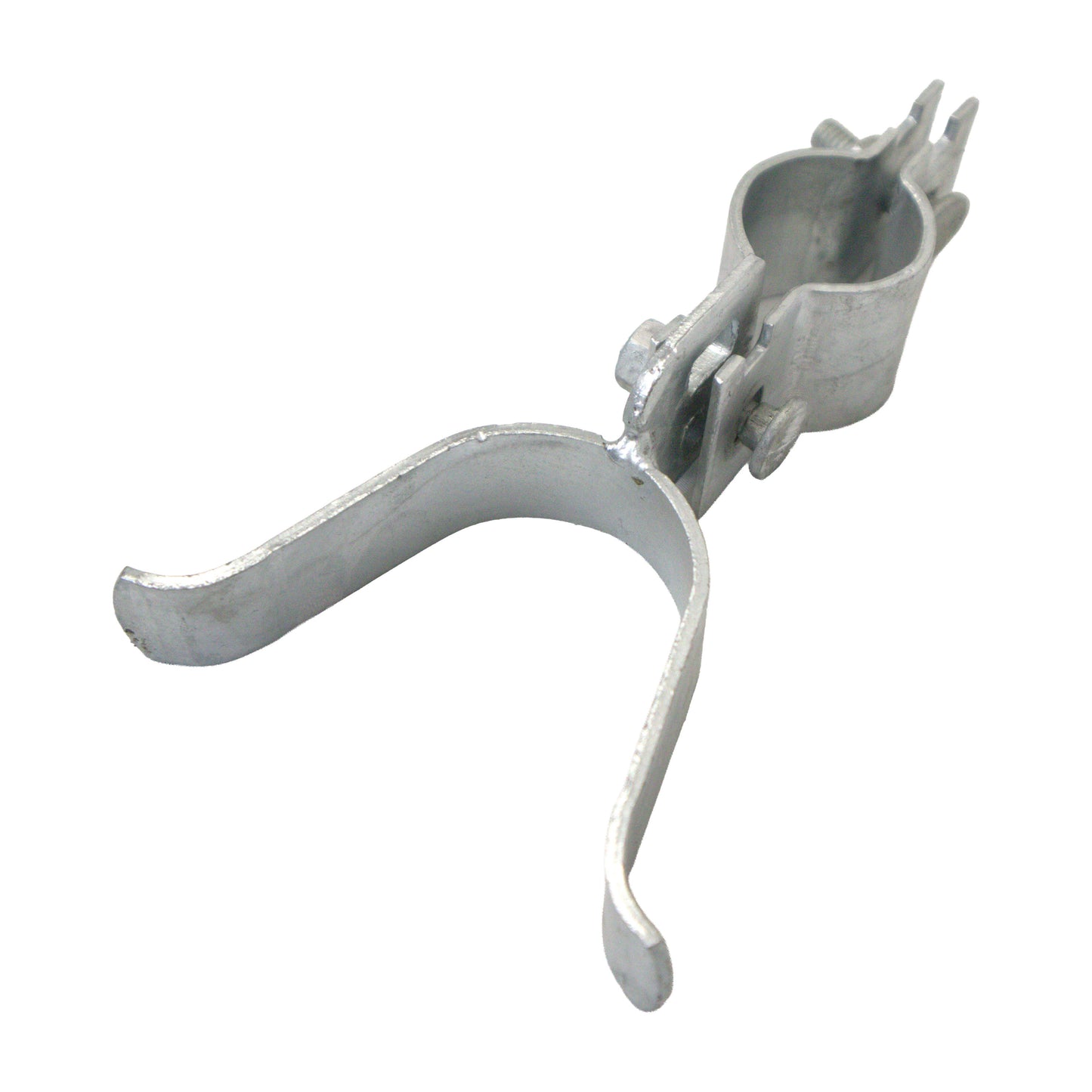 Fork Latch Assembly, Lockable with Padlock, 1 7/8" X 1 3/8", Galvanized