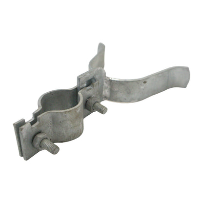 Fork Latch Assembly, Lockable with Padlock, 2 3/8" X 1 3/8", Galvanized