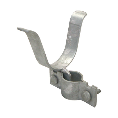 Fork Latch Assembly, Lockable with Padlock, 2 3/8" X 1 3/8", Galvanized