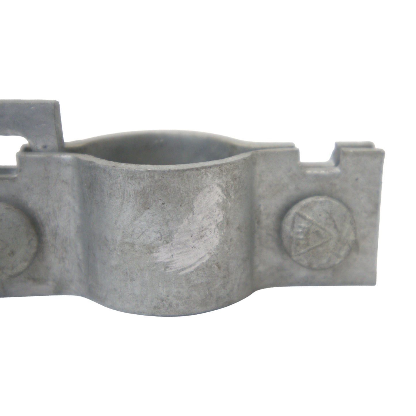 Fork Latch Assembly, Lockable with Padlock, 2 3/8" X 1 3/8", Galvanized