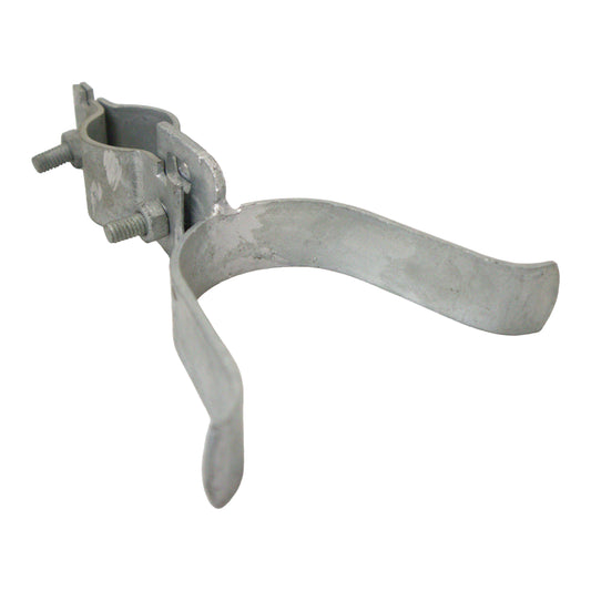 Fork Latch Assembly, Lockable with Padlock, 2 3/8" X 1 3/8", Galvanized