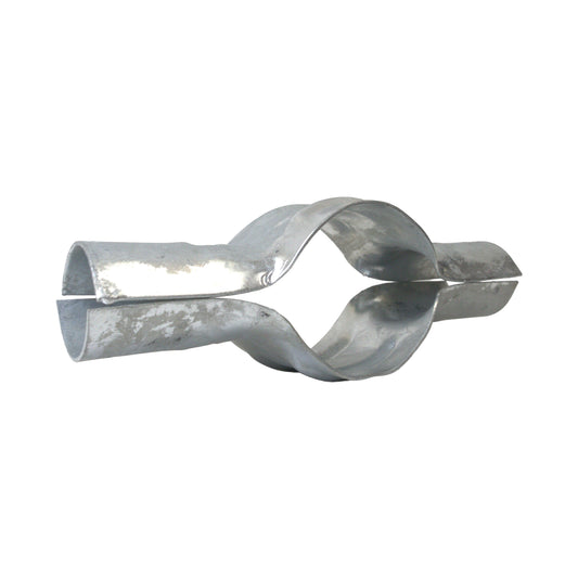 BOULEVARD/LINE RAIL CLAMP Galvanized, 3"x 1 5/8"