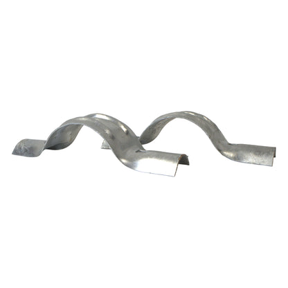 BOULEVARD/LINE RAIL CLAMP Galvanized, 4" x 1 5/8"