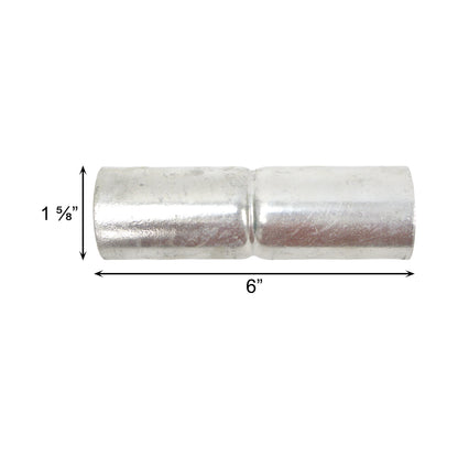 Sleeve Steel Galvanized, 1 5/8"X 6"