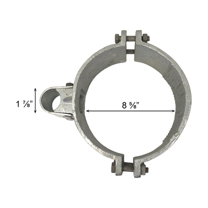 BOX HINGE MALLEABLE HDG 8 5/8" X 1 5/8" OR 1 7/8"