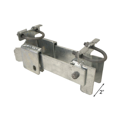 Double Gate Latch for Commercial Gate Frames HDG, 1 7/8"