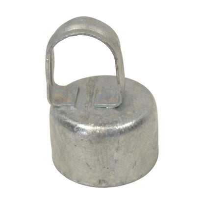 Loop Cap Steel Galvanized, 2 7/8" x 1 5/8"