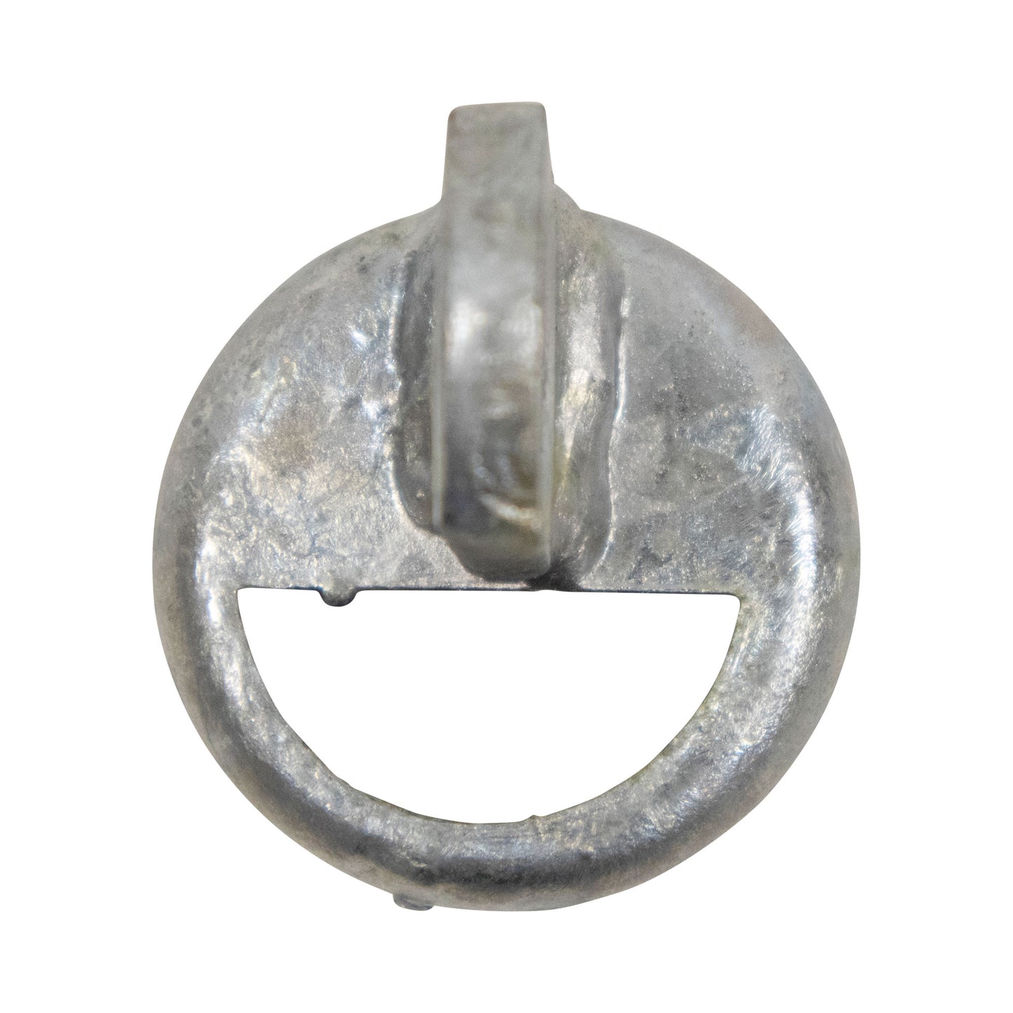 Half Moon Rail End - Pressed Steel, 1 5/8"