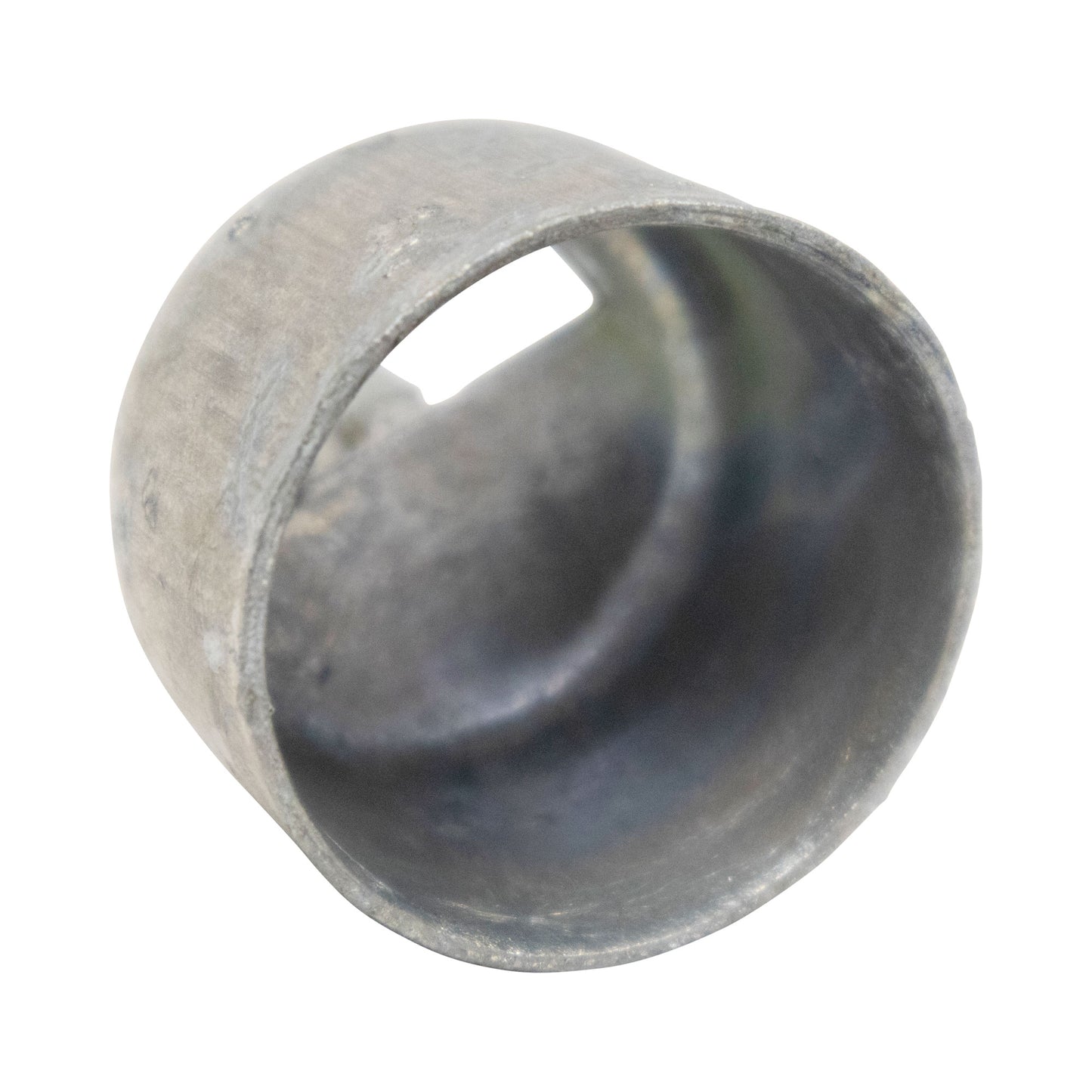 Half Moon Rail End - Pressed Steel, 1 5/8"