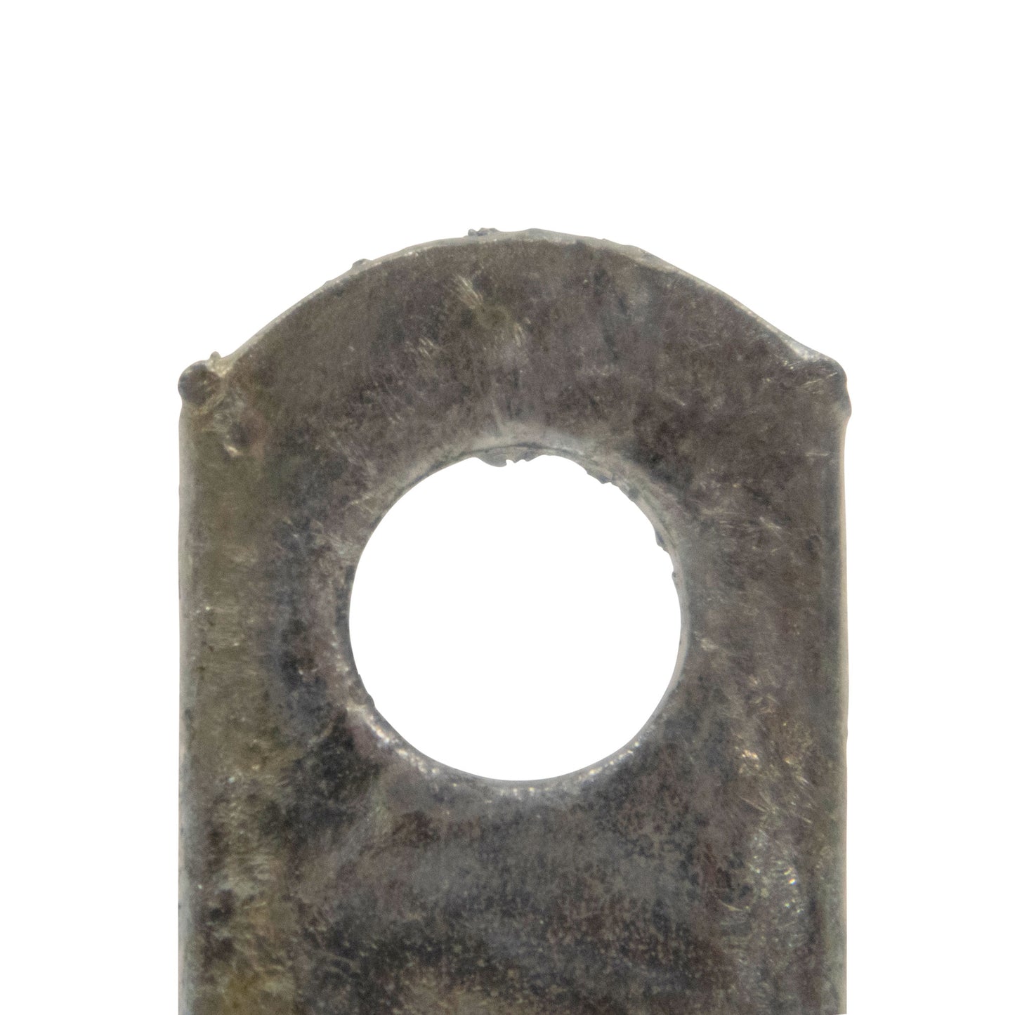 Half Moon Rail End - Pressed Steel, 1 5/8"