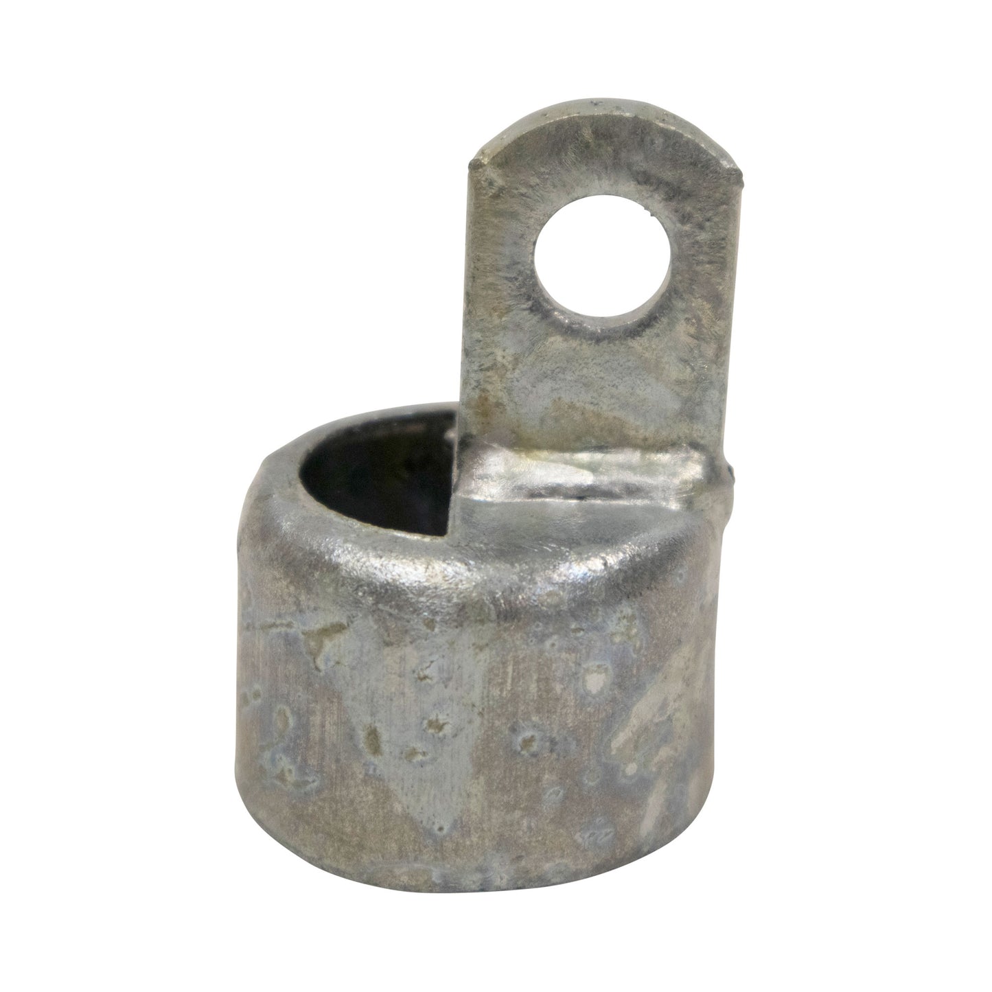 Half Moon Rail End - Pressed Steel, 1 5/8"