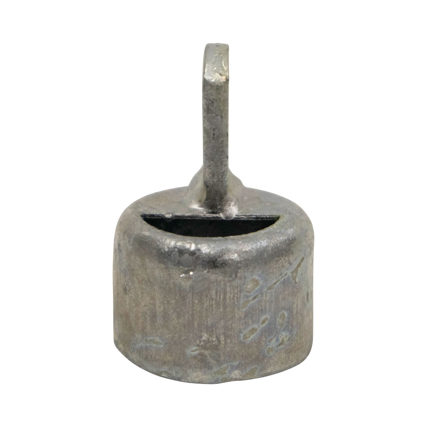 Half Moon Rail End - Pressed Steel, 1 5/8"