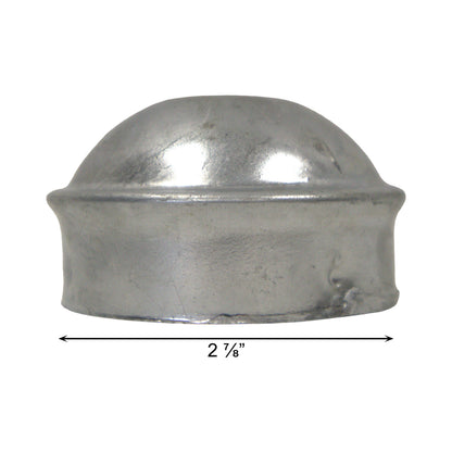 Post/Dome Cap Galvanized 2 7/8"
