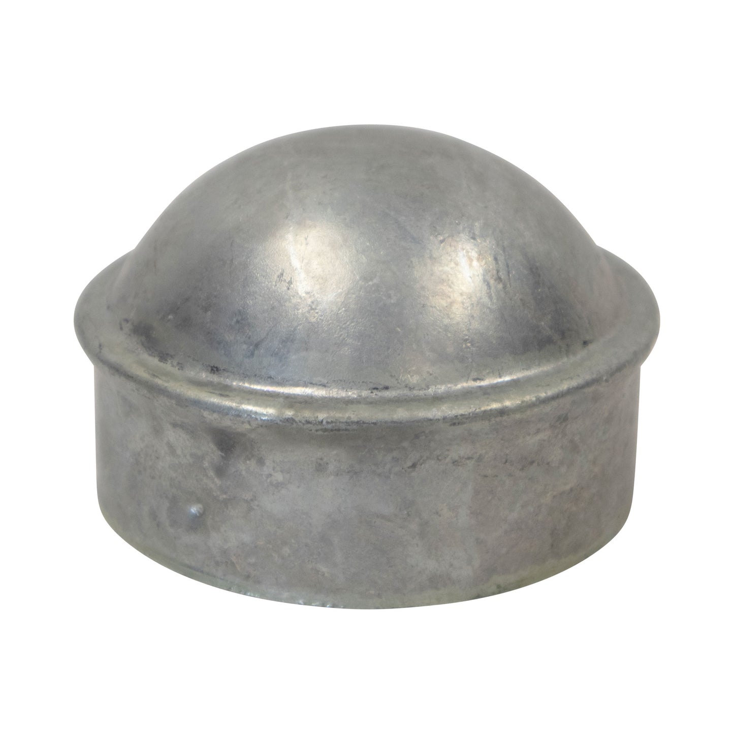 Post/Dome Caps Galvanized 4"