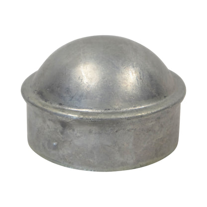 Post/Dome Caps Galvanized 4"