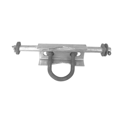 DOUBLE WHEEL CARRIER ASSEMBLY HDG 8" WHEEL 7" Carrier
