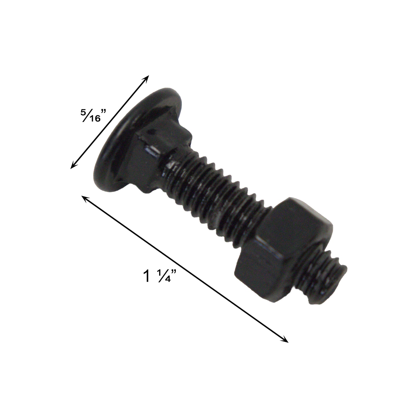 Tension Band Powder Coated Black, 2"