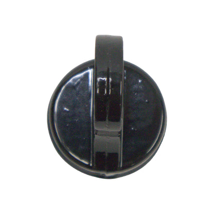 Aluminum RAIL END Powder Coated Black, 1 3/8"