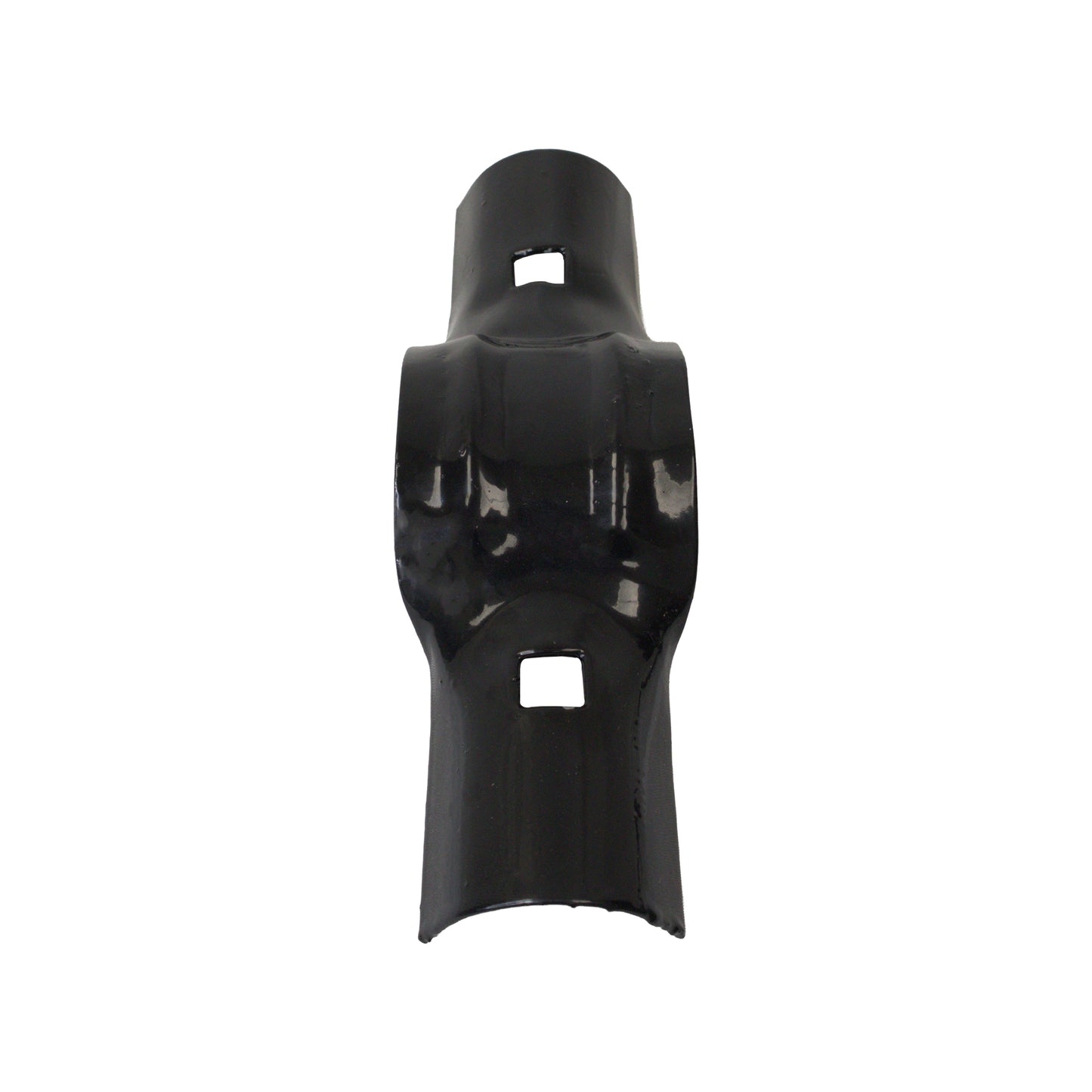 BOULEVARD/LINE RAIL CLAMP Galvanized, 3"x 1 5/8", Powder Coated Black