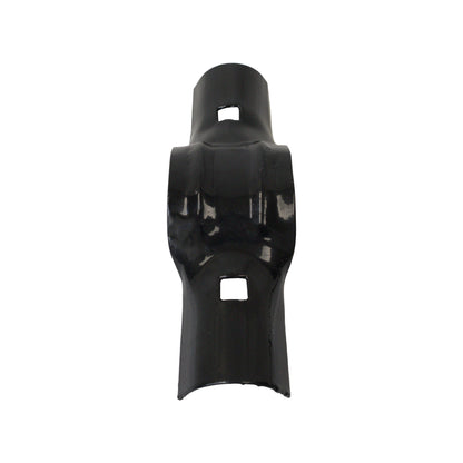 BOULEVARD/LINE RAIL CLAMP Galvanized, 3"x 1 5/8", Powder Coated Black