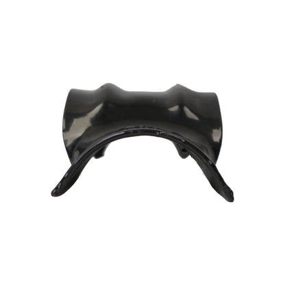 BOULEVARD/LINE RAIL CLAMP Galvanized, 3"x 1 5/8", Powder Coated Black