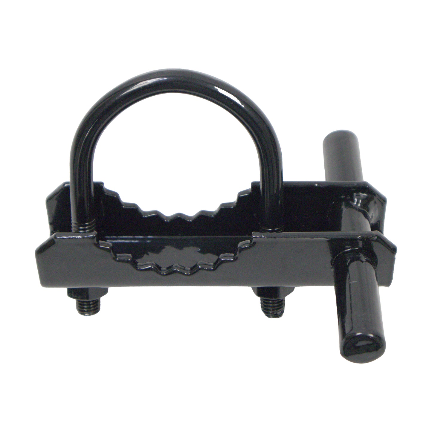 INDUSTRIAL OFFSET HINGE POWDER COATED BLACK, 3"