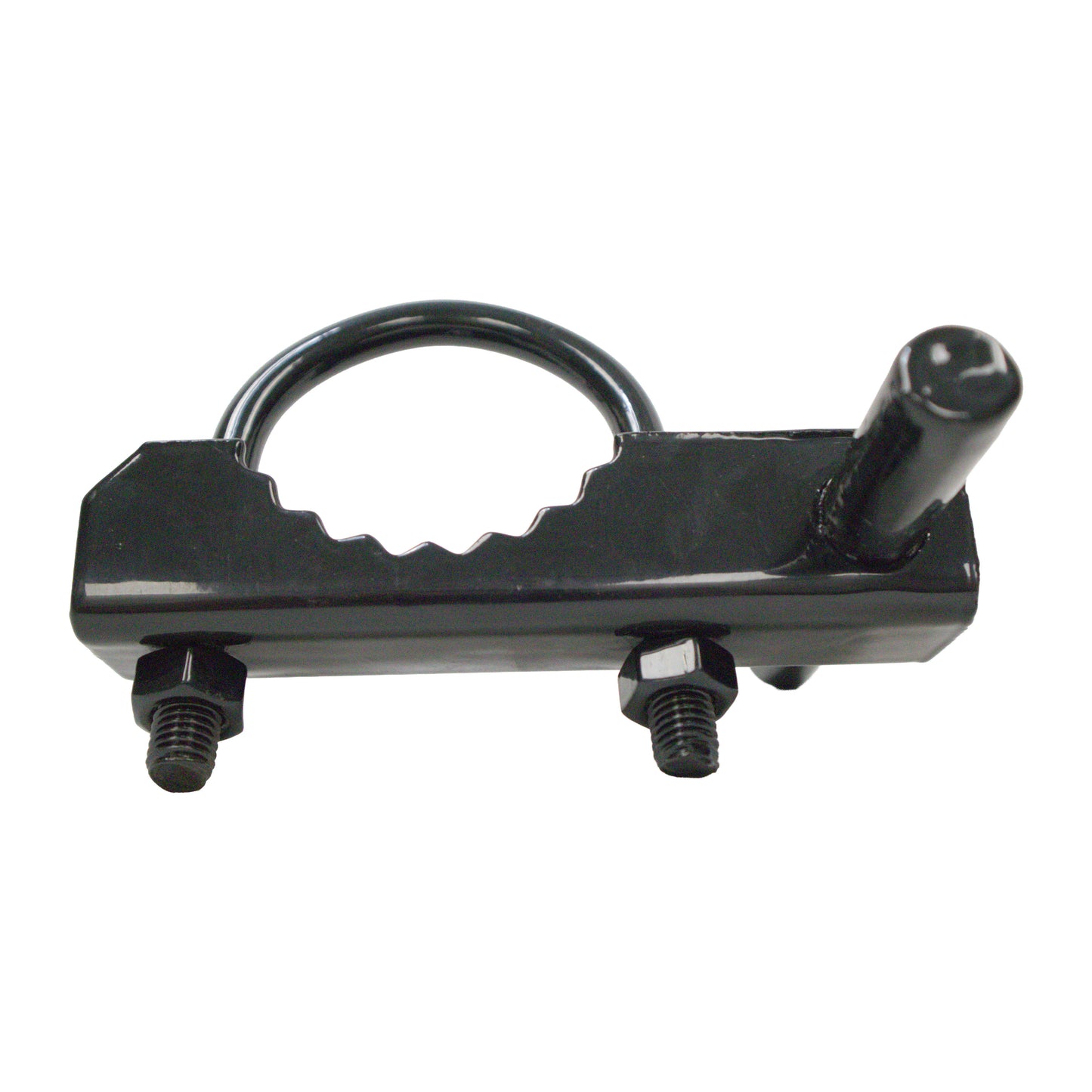 INDUSTRIAL OFFSET HINGE POWDER COATED BLACK, 3"