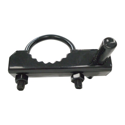INDUSTRIAL OFFSET HINGE POWDER COATED BLACK, 3"