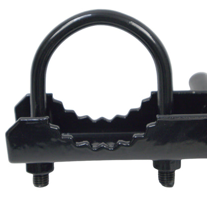 INDUSTRIAL OFFSET HINGE POWDER COATED BLACK, 3"