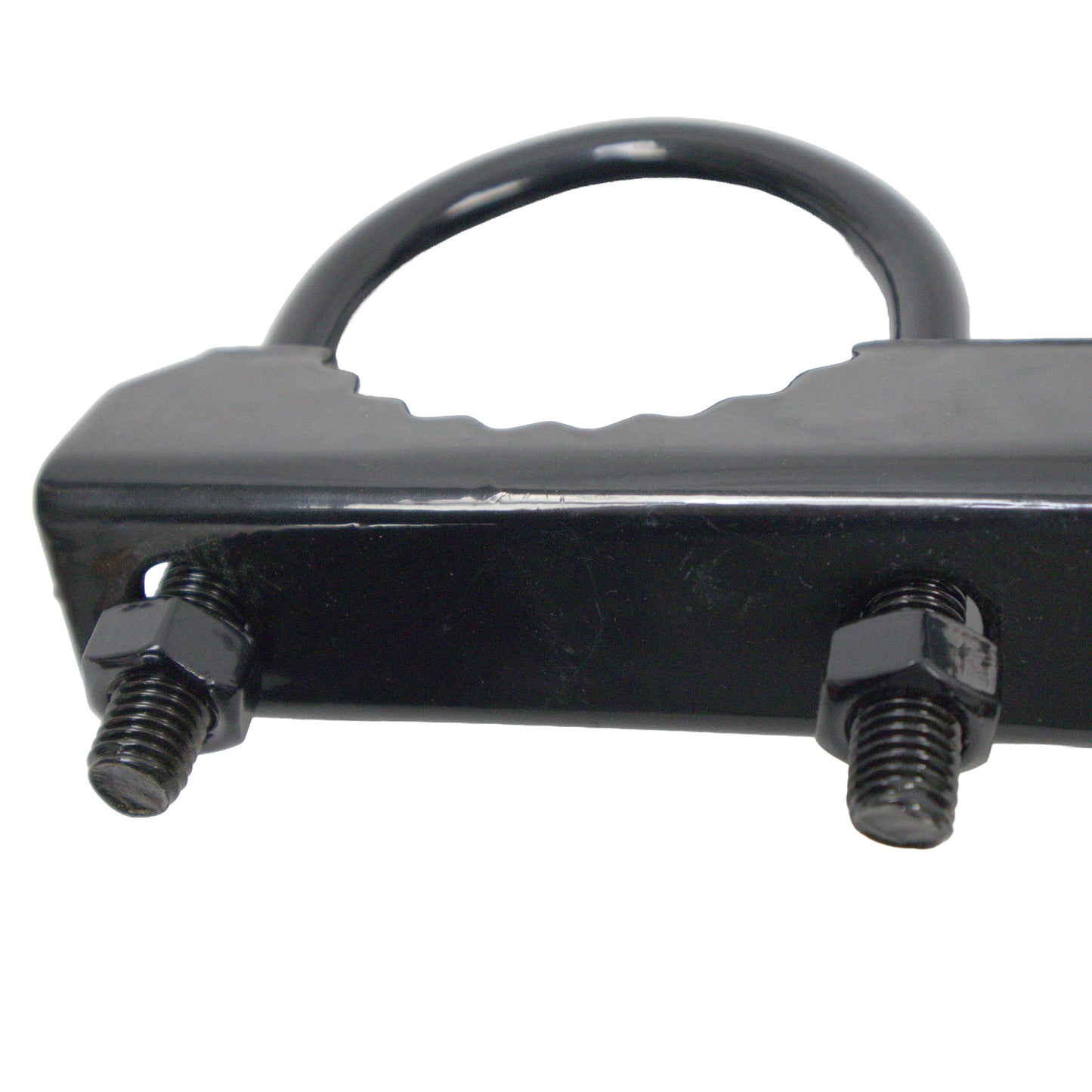 INDUSTRIAL OFFSET HINGE POWDER COATED BLACK, 3"