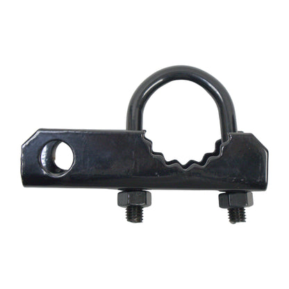 INDUSTRIAL OFFSET HINGE POWDER COATED BLACK, 3"