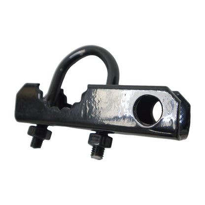 INDUSTRIAL OFFSET HINGE POWDER COATED BLACK, 3"