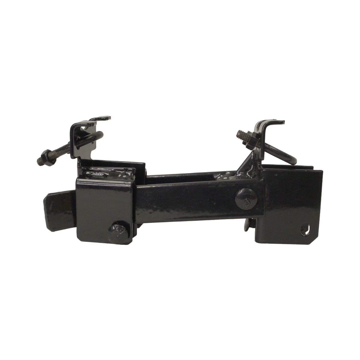 Double Gate Latch for Residential 1 3/8" Gate Frames HDG, Powder Coated Black