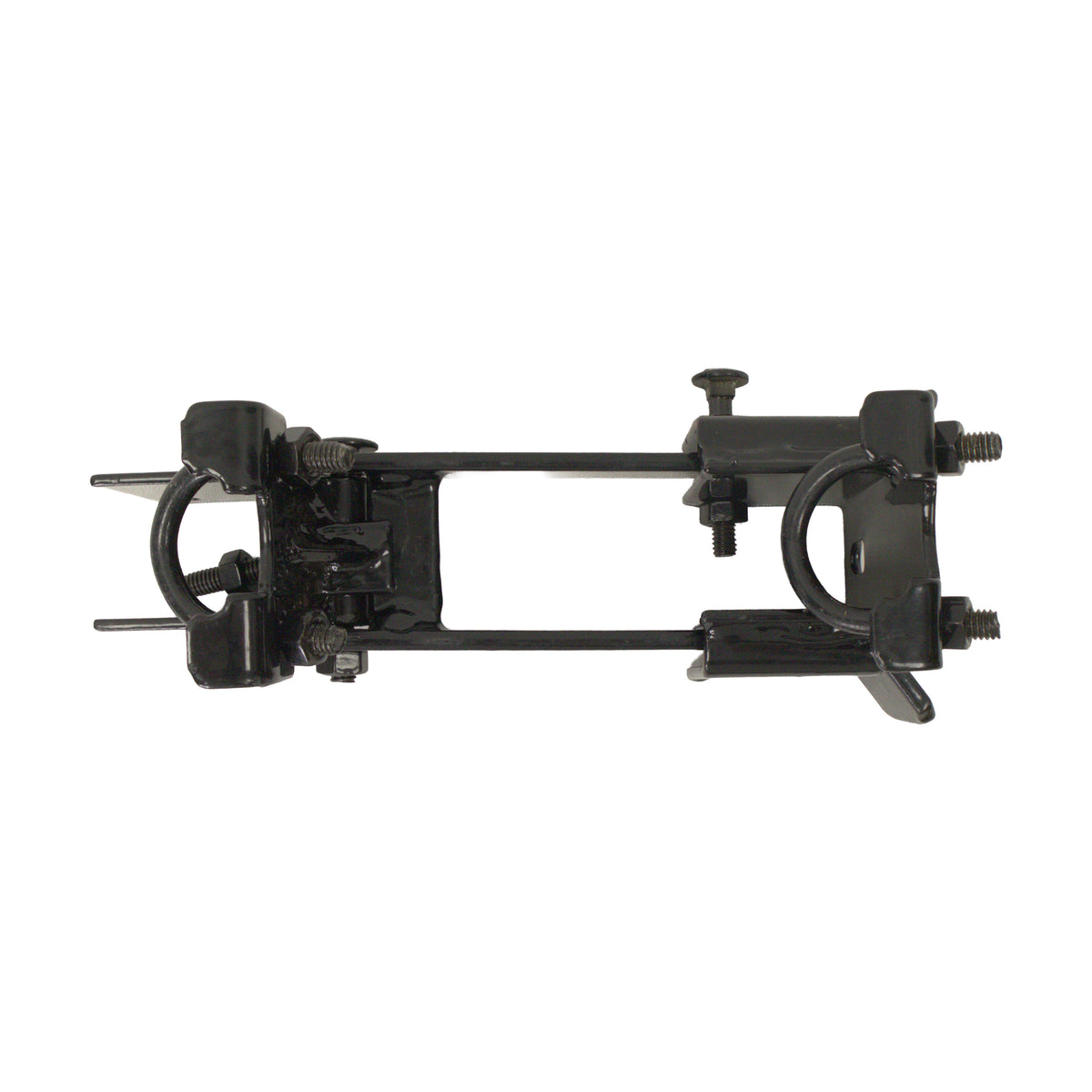 Double Gate Latch for Residential 1 3/8" Gate Frames HDG, Powder Coated Black